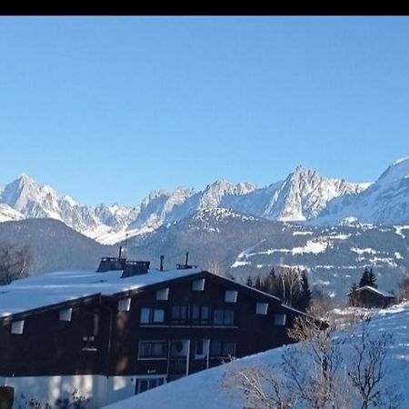 Studio Porte Du Mont Blanc Combloux Aux Pieds Des Pistes Esterno foto