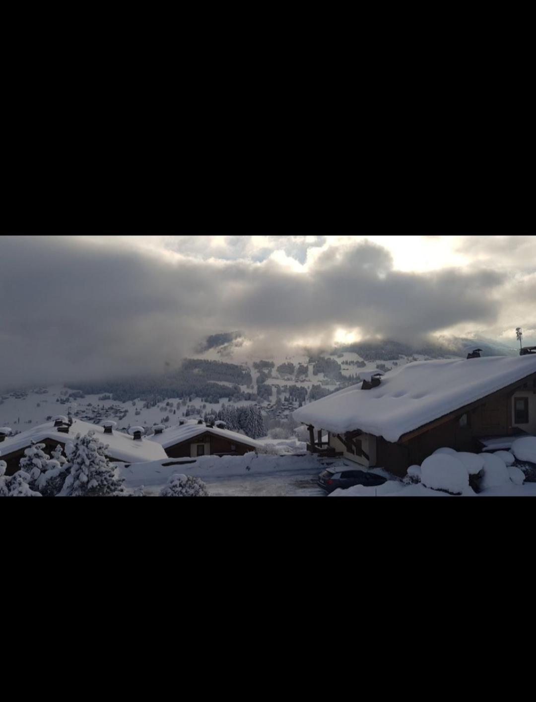 Studio Porte Du Mont Blanc Combloux Aux Pieds Des Pistes Esterno foto