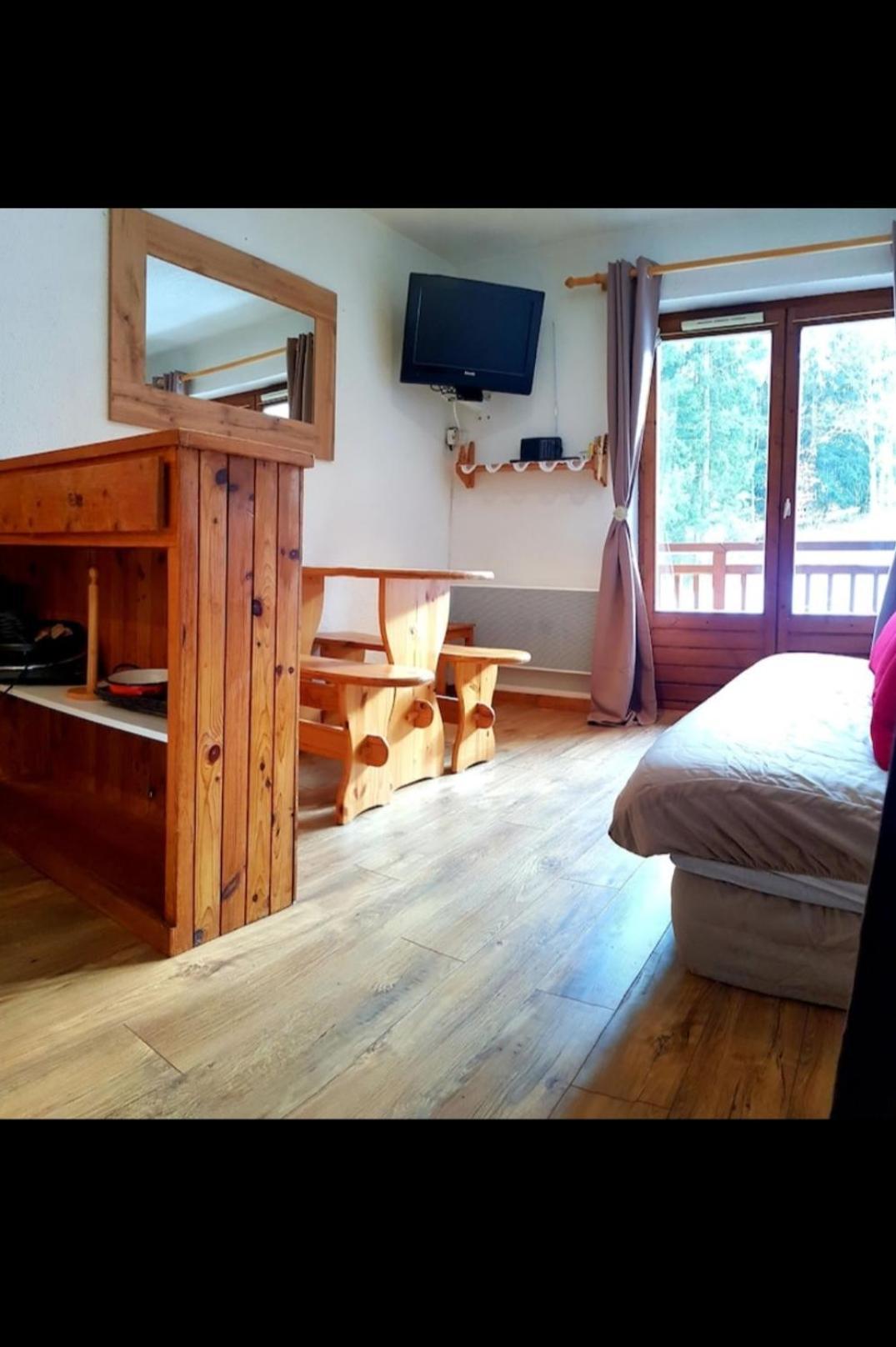 Studio Porte Du Mont Blanc Combloux Aux Pieds Des Pistes Esterno foto