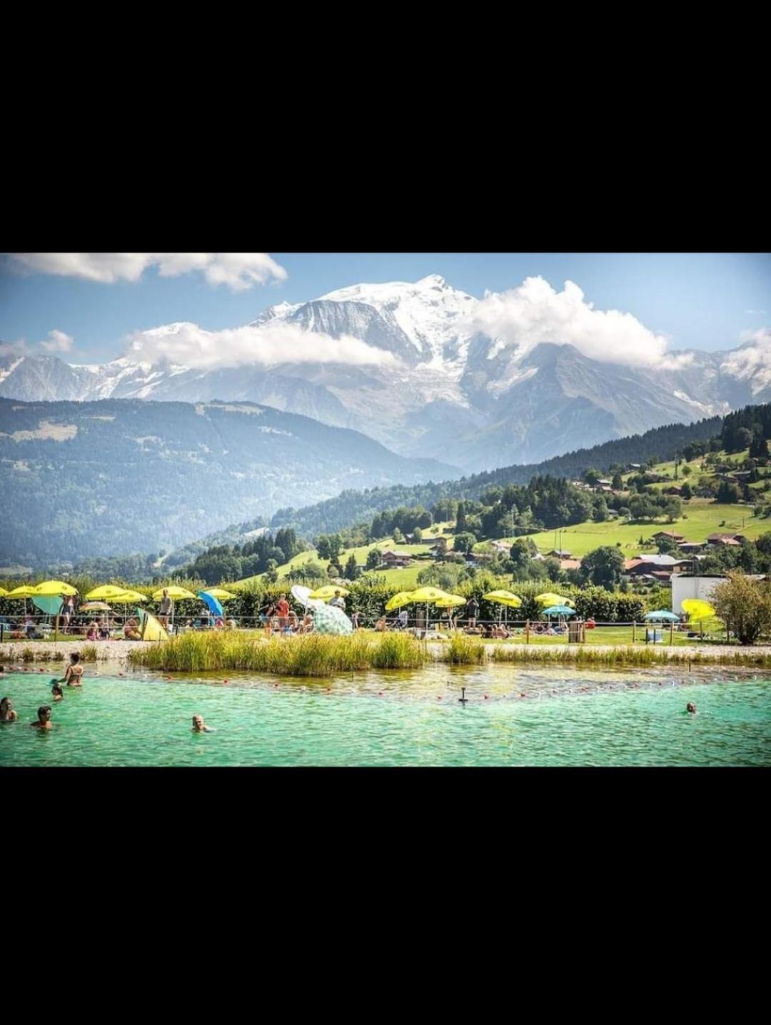 Studio Porte Du Mont Blanc Combloux Aux Pieds Des Pistes Esterno foto